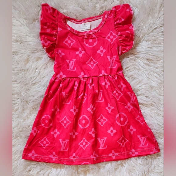 Pink fancy girl dress - Picture 1 of 1